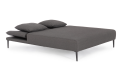 Podwójne łóżko ogrodowe Viper antracytowy