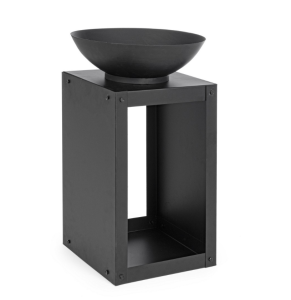 Palenisko ogrodowe EFESTO z miejscem z drewno 38X38