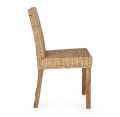 Krzesło Analuz z rattanu i drewna mango