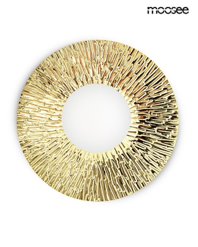 Nowoczesna lampa ścienna Soul 30 złota