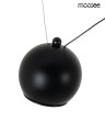 Nowoczesna lampa wisząca Octo 5 czarna