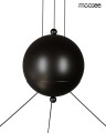 Nowoczesna lampa wisząca Octo 3 czarna