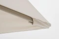 Nowoczesny parasol ogrodowy Saragozza piaskowy 3x3