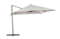 Nowoczesny parasol ogrodowy Saragozza piaskowy 3x4