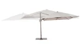 Nowoczesny parasol ogrodowy Saragozza piaskowy 3x4