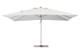 Nowoczesny parasol ogrodowy Saragozza szary 3x4