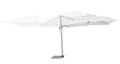 Nowoczesny parasol ogrodowy Saragozza szary 3x3