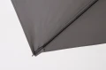 Nowoczesny parasol ogrodowy boczny Porto 3x4 antracytowy