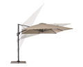 Nowoczesny parasol ogrodowy boczny Porto 3x3 beżowy