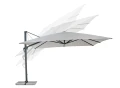 Parasol ogrodowy boczny Ines 4x4 jasnoszary