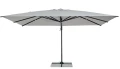 Parasol ogrodowy boczny Ines 3x4 jasnoszary