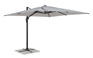 Nowoczesny parasol ogrodowy boczny Vega 3x3