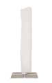 Nowoczesny parasol ogrodowy boczny Vega 3x4 biały