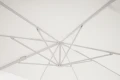 Nowoczesny parasol ogrodowy boczny Vega 3x4 biały