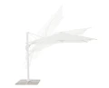 Nowoczesny parasol ogrodowy boczny Vega 3x3 biały