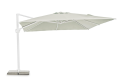 Nowoczesny parasol ogrodowy boczny Eden 4x4 biały