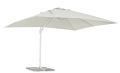 Nowoczesny parasol ogrodowy boczny Eden 3x4 biały