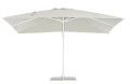 Nowoczesny parasol ogrodowy boczny Eden 3x4 biały