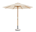 Parasol ogrodowy Syros Ø 3 z drewna