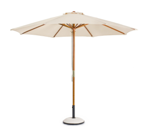 Parasol ogrodowy Syros Ø 3 z drewna