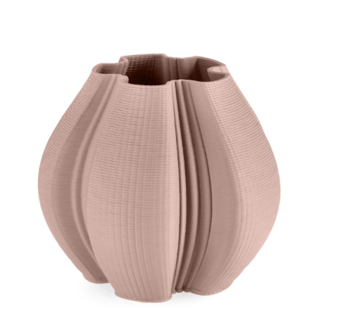 Designerski wazon ceramiczny Reiko Ro Ø 25 cm różowy