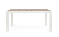 Duży rozkładany stół ogrodowy Belmar piaskowy 160-240x100