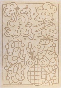 Dywan Florence Ecru 100% wełna Malwina Konopacka