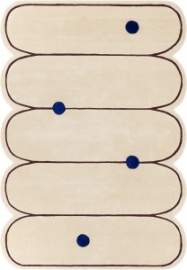 Dywan Paris Ecru 100% wełna Malwina Konopacka