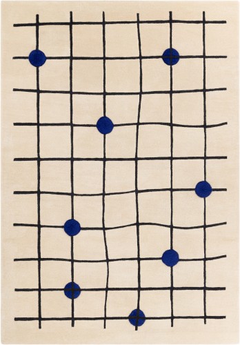 Dywan London Cobalt 100% wełna Malwina Konopacka