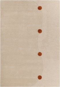 Dywan Gdynia Terracota 100% wełna Malwina Konopacka