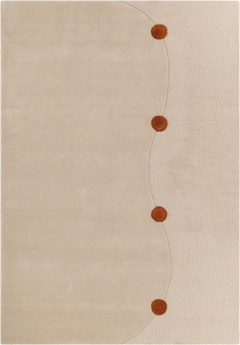 Dywan Gdynia Terracota 100% wełna Malwina Konopacka