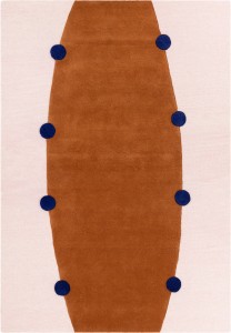 Dywan Rome Terracota 100% wełna Malwina Konopacka