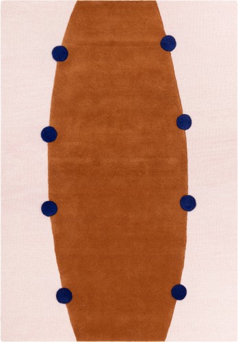 Dywan Rome Terracota 100% wełna Malwina Konopacka