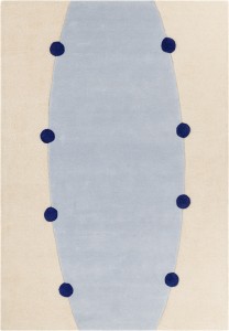 Dywan Rome Blue 100% wełna Malwina Konopacka