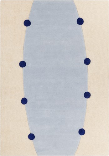 Dywan Rome Blue 100% wełna Malwina Konopacka