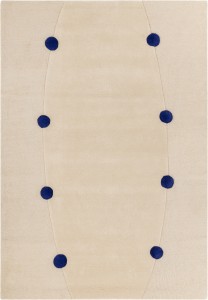 Dywan Rome Cobalt 100% wełna Malwina Konopacka