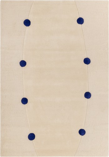 Dywan Rome Cobalt 100% wełna Malwina Konopacka