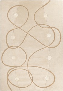 Dywan Marseille Ecru 100% wełna Malwina Konopacka