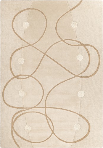 Dywan Marseille Ecru 100% wełna Malwina Konopacka