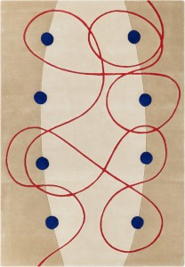 Dywan Marseille Red 100% wełna Malwina Konopacka