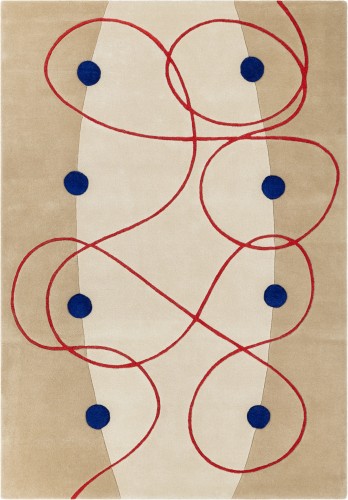 Dywan Marseille Red 100% wełna Malwina Konopacka