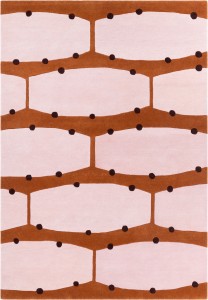 Dywan Rio Terracota 100% wełna Malwina Konopacka