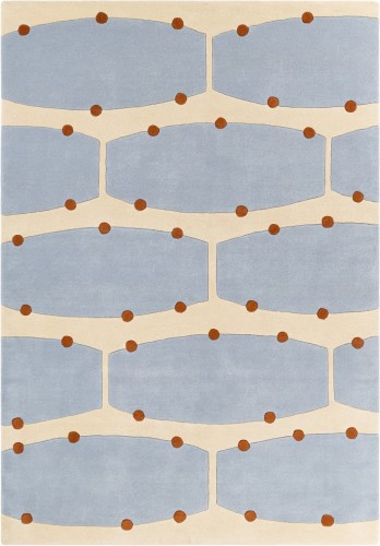 Dywan Rio Blue 100% wełna Malwina Konopacka