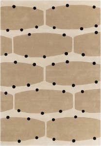 Dywan Rio Black 100% wełna Malwina Konopacka