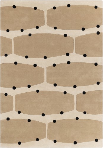 Dywan Rio Black 100% wełna Malwina Konopacka