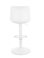 Krzesło barowe Lowell biały