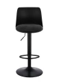 Krzesło barowe Lowell czarny