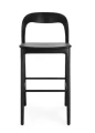 Krzesło barowe Miley czarny