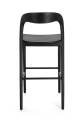 Krzesło barowe Miley czarny
