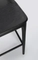Krzesło barowe Miley czarny